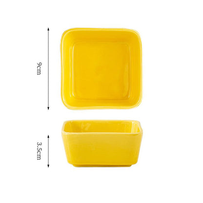 Japanese ceramic divided snack plate with compartments