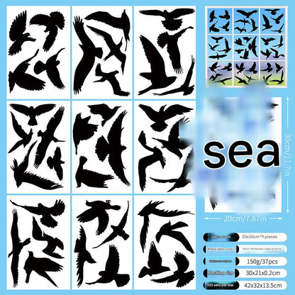 Spring Floral Window Sticker Image 1