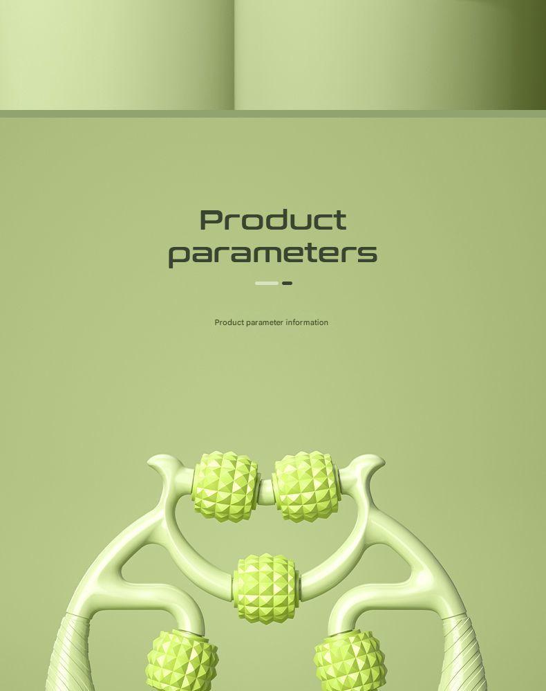 Leg massager in green color