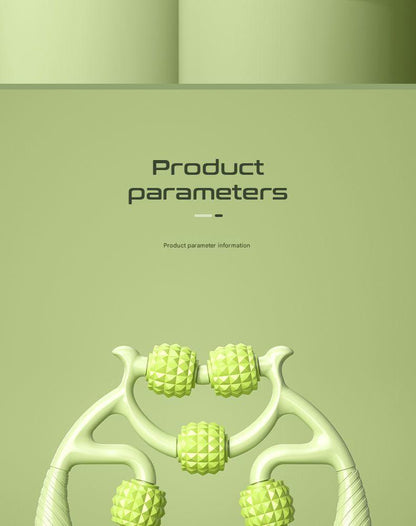 Leg massager in green color