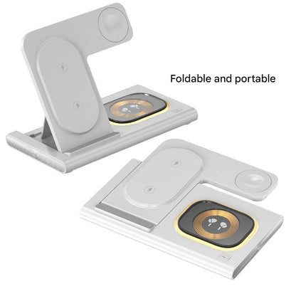 wireless charger with smartphone