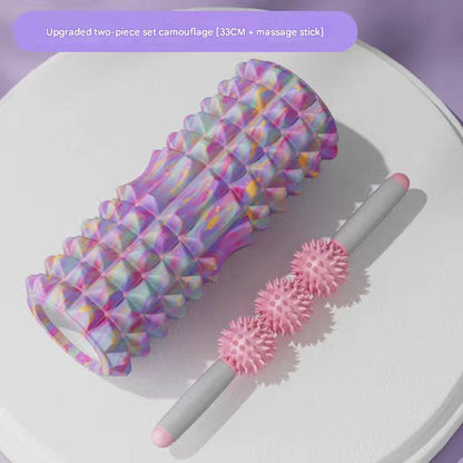 Hollow design foam roller for deep tissue massage