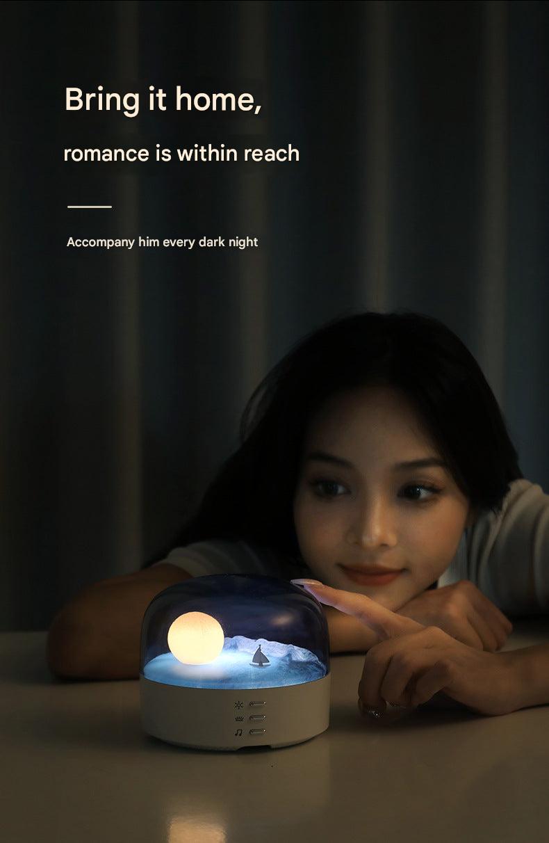 Bluetooth speaker with night light