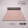 Pink 183*61cm Three-Piece Set [Yoga Mat + Strap + Mesh Bag] ☆ High-Quality TPE Material