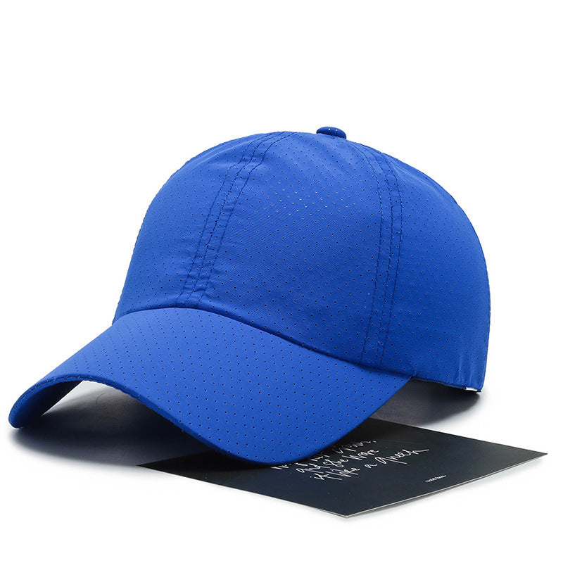 Men's quick-dry baseball cap in light beige
