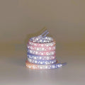 Purple and Pink Reflective Heart Shoelaces (One Pair)