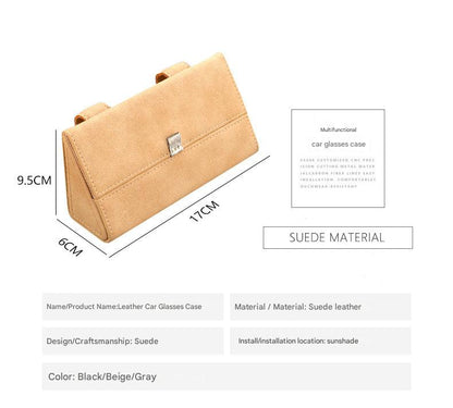 Multi-functional car document holder