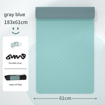 Lightweight non-slip workout mat