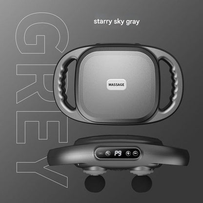 Rechargeable massage gun with multiple heads