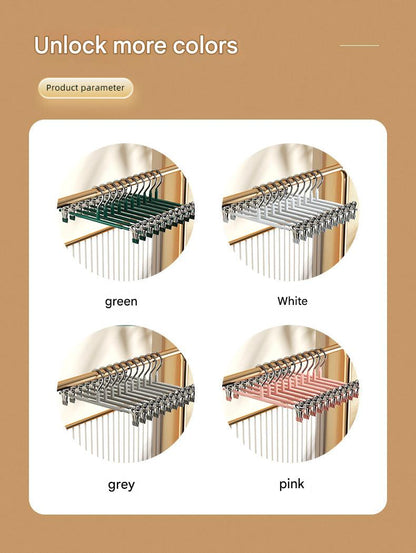 Durable hanger with modern design for clothes organization