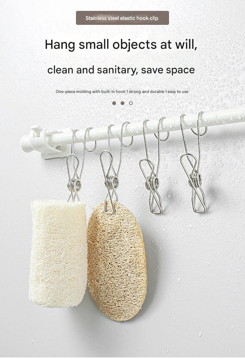 windproof clothes drying hook image