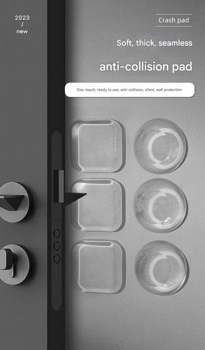 Transparent self-adhesive door handle bumper 2