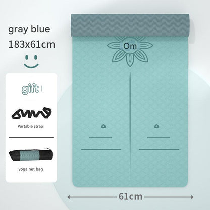 High bounce exercise mat for shock absorption