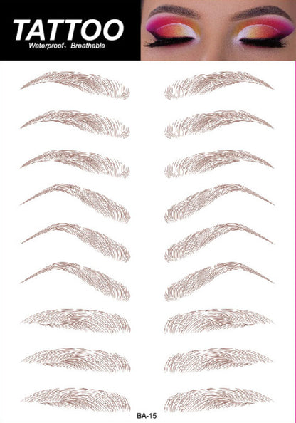 Easy Application Brow Stickers - Image 5