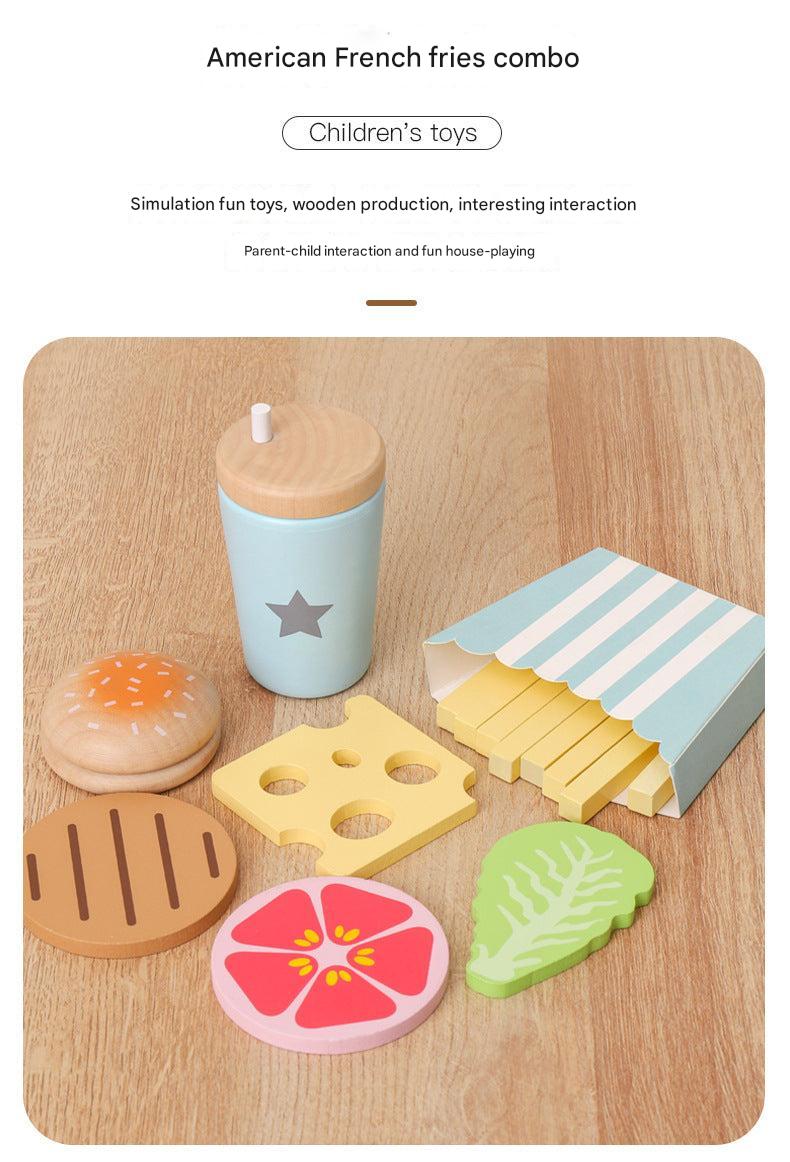 creative play kitchen food combo set for toddlers