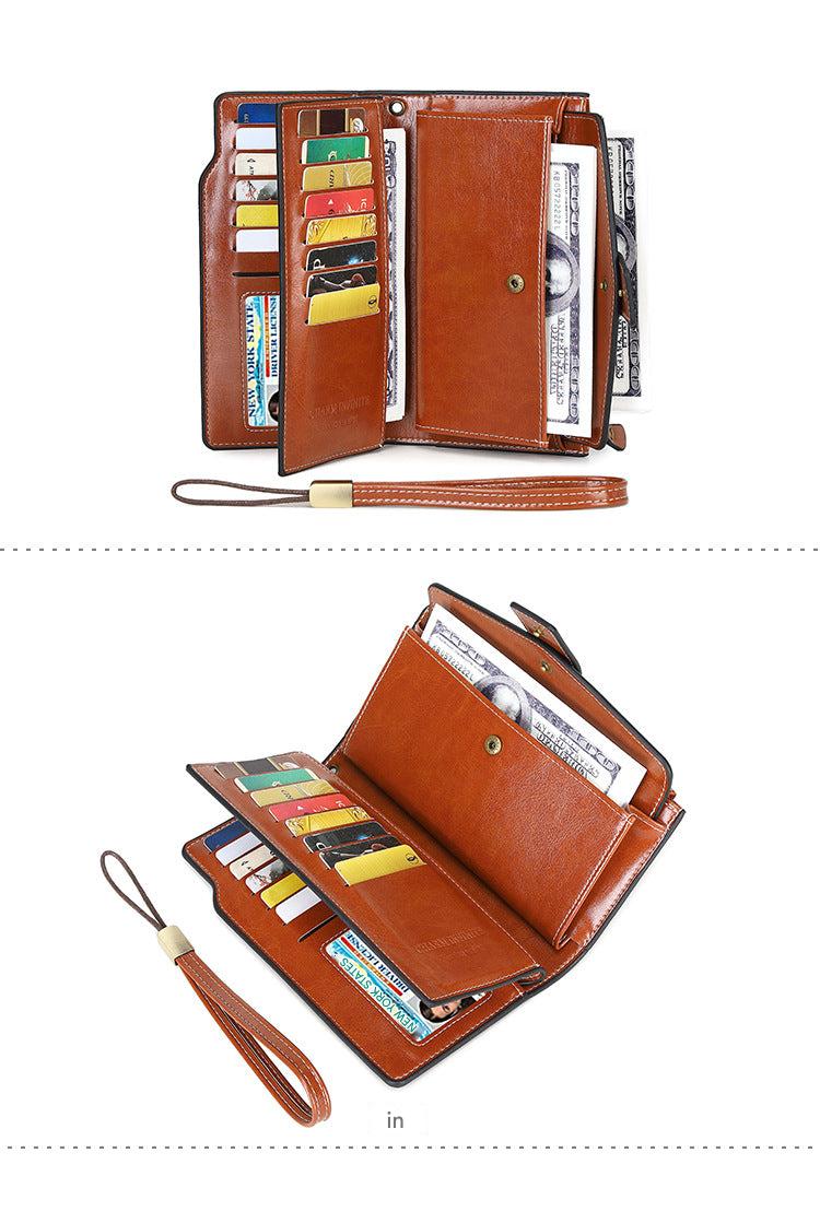 Chic long wallet for everyday use