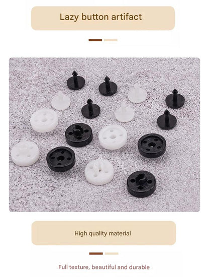 User-friendly snap-on buttons for hassle-free fashion