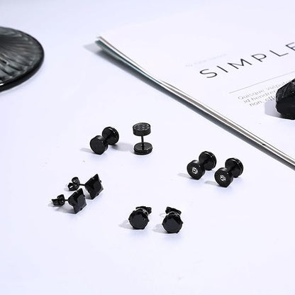 Lightweight stainless steel earrings for comfortable use