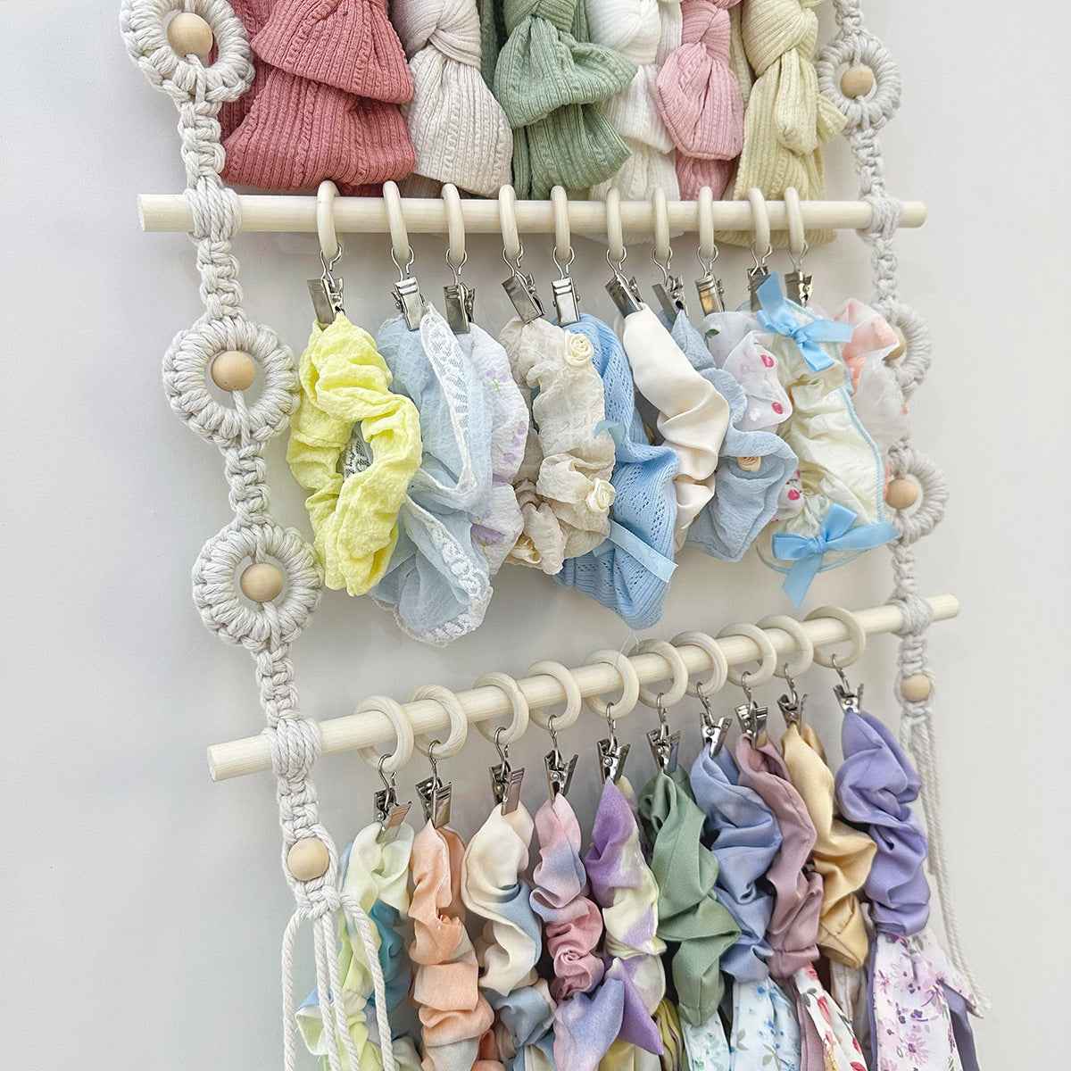 Bohemian Cotton Rope Handmade Braided Headband Image 4