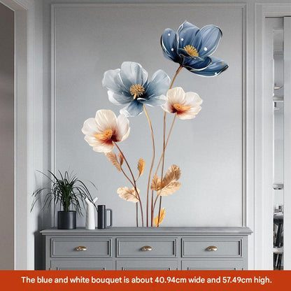 3D floral wall sticker design 1