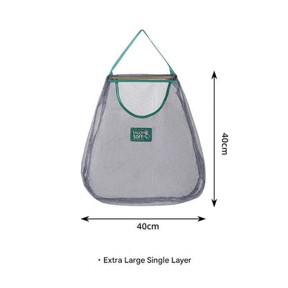 Kitchen hanging storage bag for vegetables