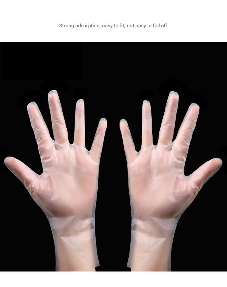 Clear TPE gloves image 4