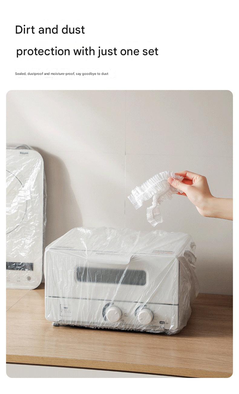 Disposable plastic cover for fryer
