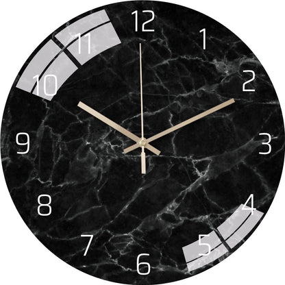 Minimalist wall clock design showcase