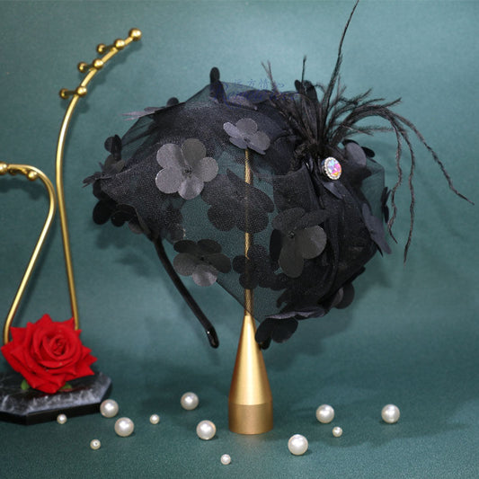 Trendy floral headband for women