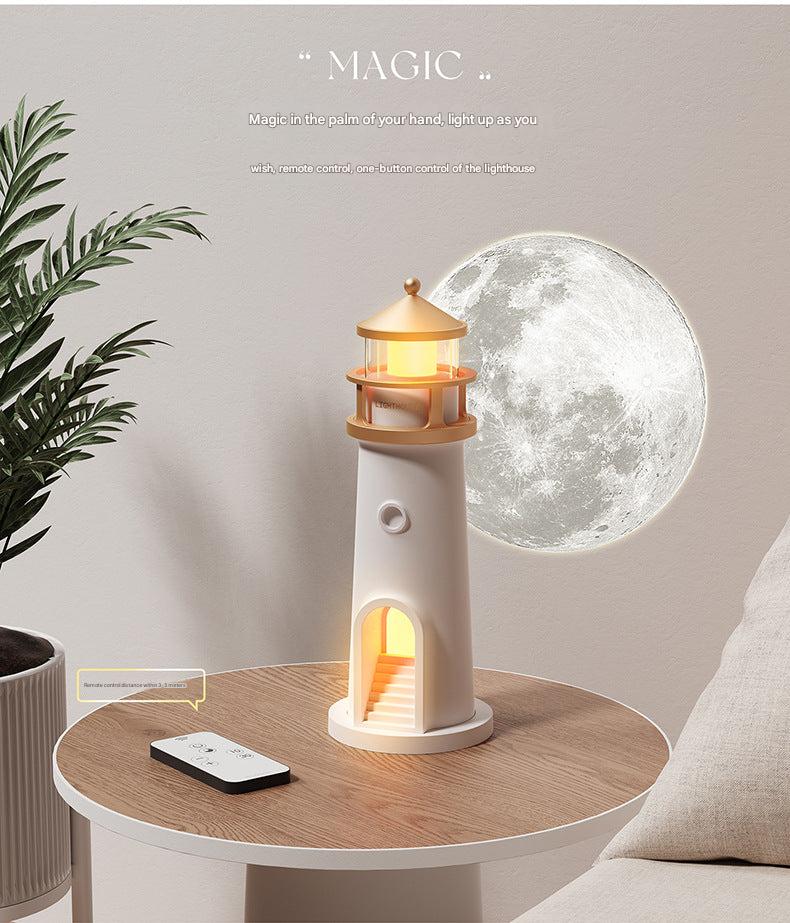 Musical night lamp with motion sensor
