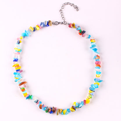 Handcrafted necklace close-up image 3