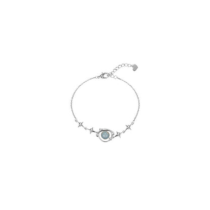 Close-up of Blue Celestial Bracelet - Image 2
