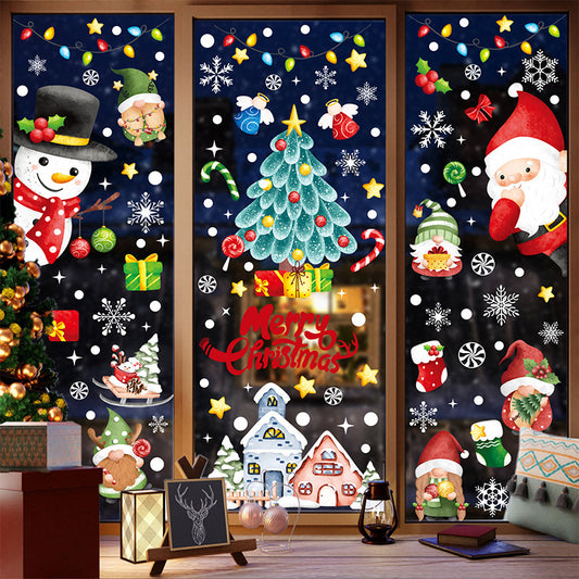 Reusable Christmas cling decoration 6