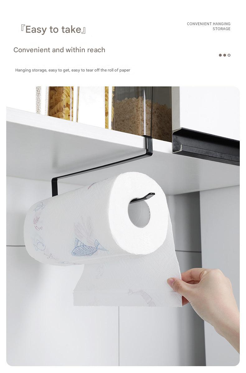 image of wall-mounted paper towel rack