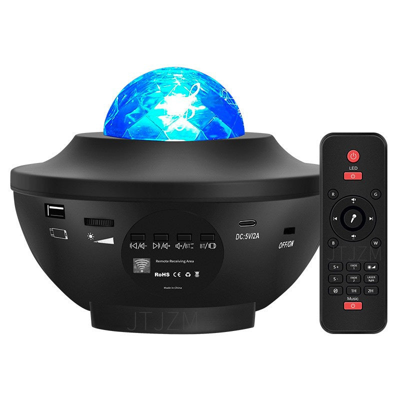 Bluetooth Music Streaming Star Projector with Colorful Effects