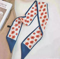 Blue Scarf * Flower Center