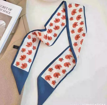 Geometric satin scarf perfect for gifts