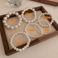 4mm Glass Pearl Bracelet