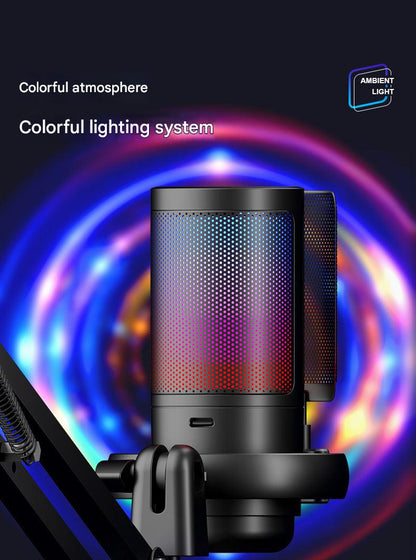 Microphone with stylish design available in different colors