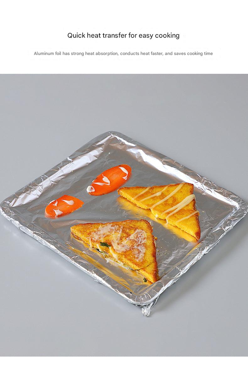 Aluminum foil roll for baking and grilling