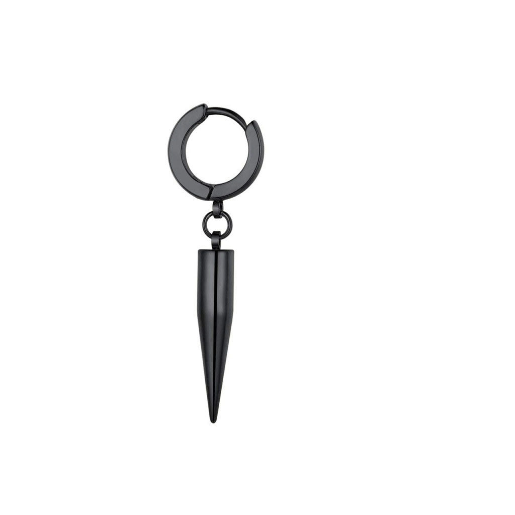 unisex earrings on model image 8