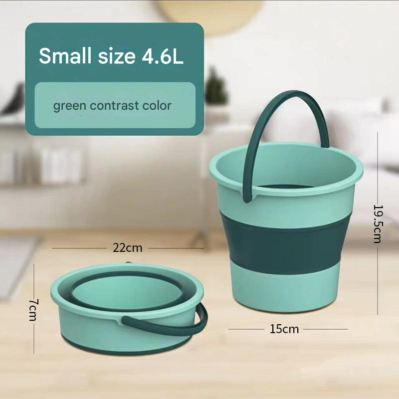Foldable Fishing Bucket Pink