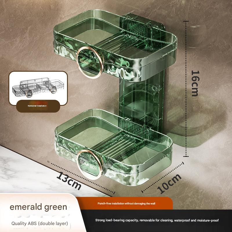 Creative double-layer soap holder image 4