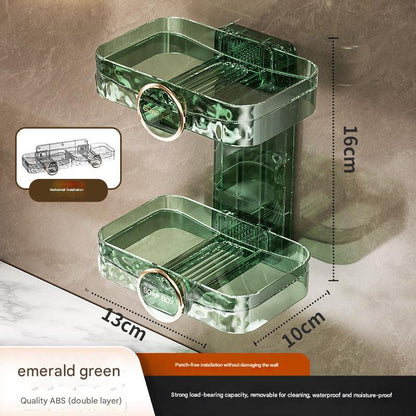 Creative double-layer soap holder image 4