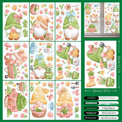 Spring Floral Window Sticker Image 8