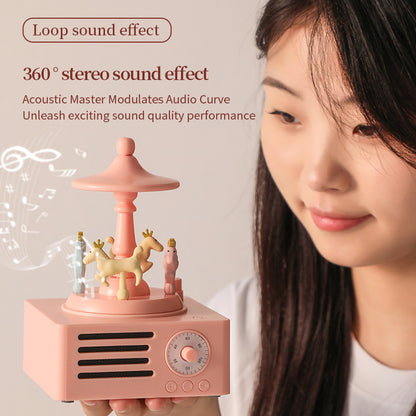T15 Bluetooth speaker wood