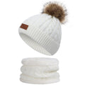 Single Pom-Pom White Set
