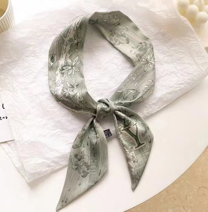 Vintage satin headband in various colors