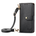 Black [long crossbody lanyard]