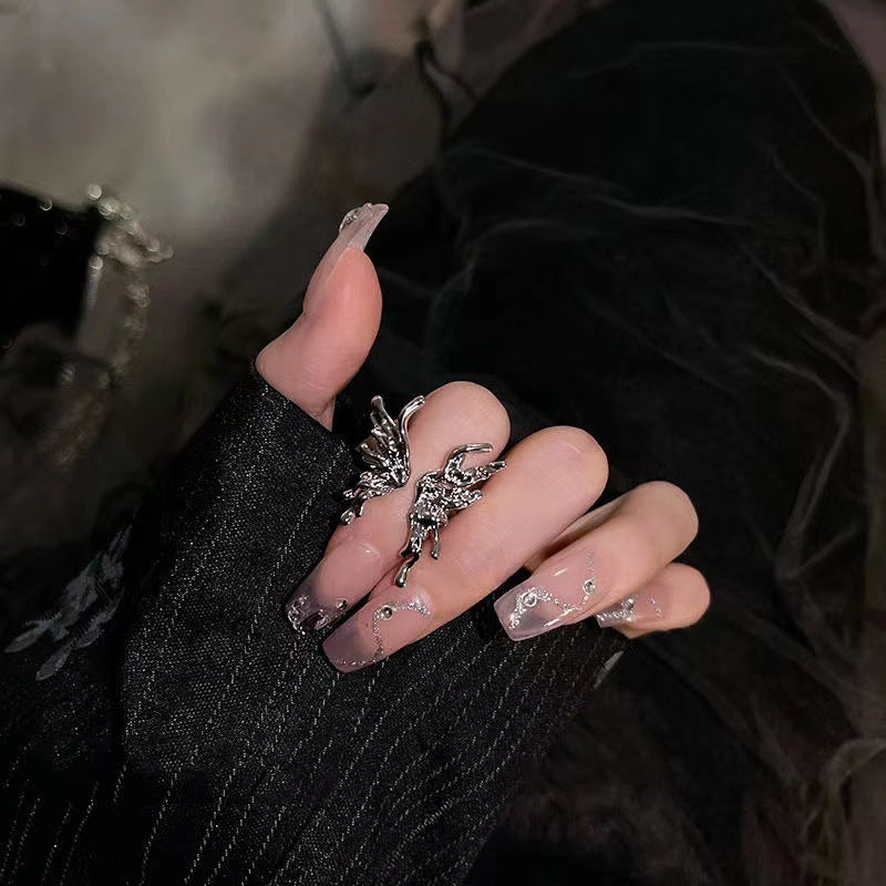 butterfly open ring image 8